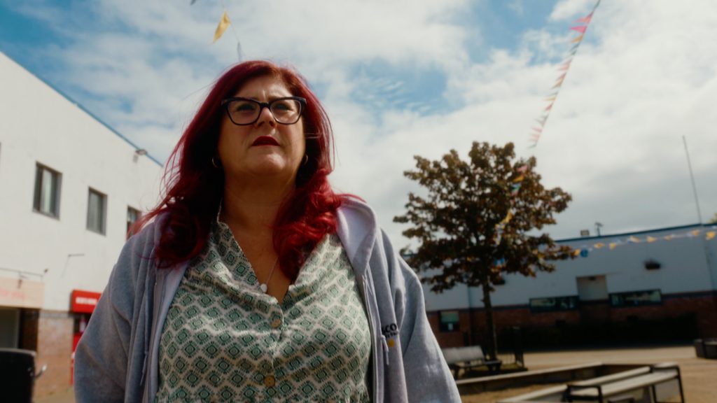 Portrait of Trina O’Connor, head of Discovery Community Training Centre in Darndale