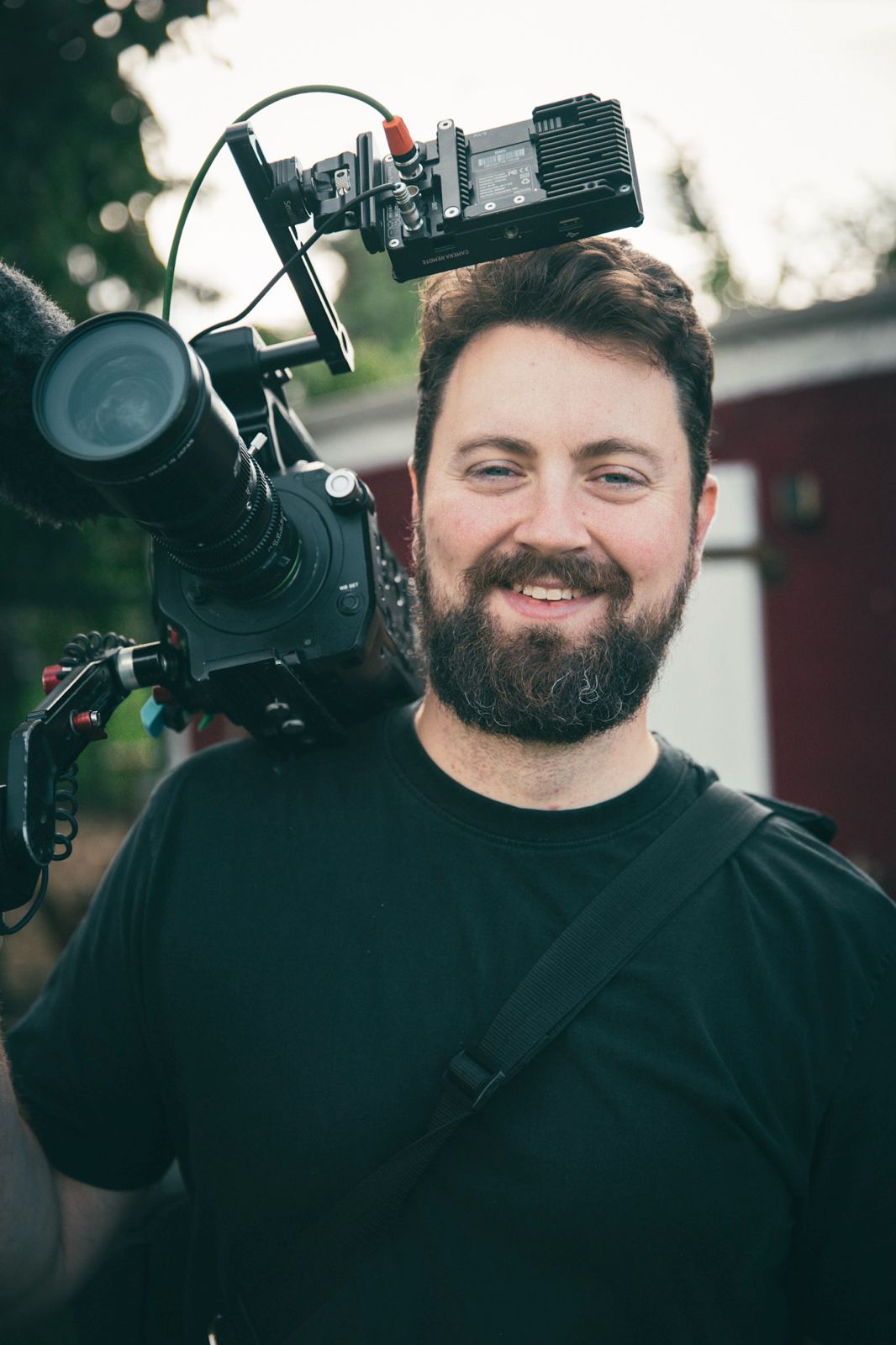 Portrait of Killian Bayer, documentary cinematographer Berlin, working as an international DP and director.